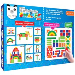 Play Panda Fun Magnetic Shapes Junior Type 2 - 58 Magnetic Shapes 200 designs-15