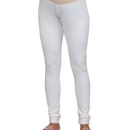 Kriti Full Length Maternity Knitted Chudidar With Tummy Hug - White-picture-15