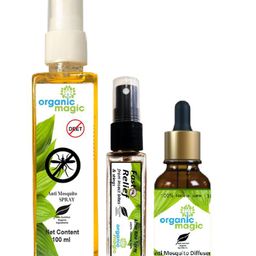 Organic Magic Mosquito Repellent Products - Pack of 3-19