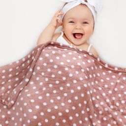 Babyhug Single Ply Mink Blanket Polka Dot Print (Color May Vary)-picture-10