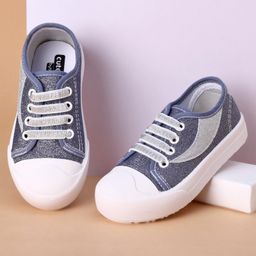 Cute Walk by Babyhug Casual Shoes Denim Style - Blue-image-5
