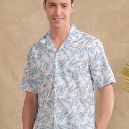 THINC Men Floral Printed Casual Shirt-image-76