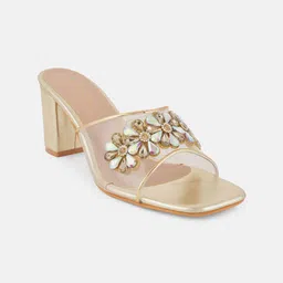 DressBerry Party Block Peep Toes-17