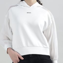 DKNY Women Hooded Long Sleeves Sweatshirt-image-15