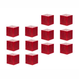 atorakushon Red 12 pieces Pillar Candle-image-9