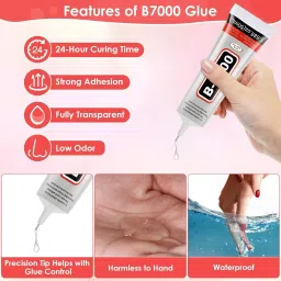 mahakalifashio B-7000 Multi-Purpose Fabric Glue Glue image 2