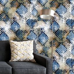 ArtzFolio Printed UV-Resistant Anti-Bacterial Watercolor Wild Snakeskin Peel & Stick Wallpaper-image-88
