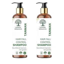 tanman organics Set Of 2 Organic Hair Fall Control Shampoo- 200 ml Each-image-101