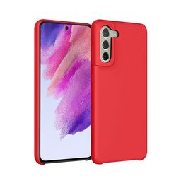 LIRAMARK Liquid Silicone Soft Samsung Galaxy S21 FE Back Case-image-18