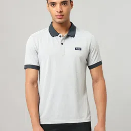 Technosport Men Polo Collar UPF50 Slim Fit T-shirt-image-35