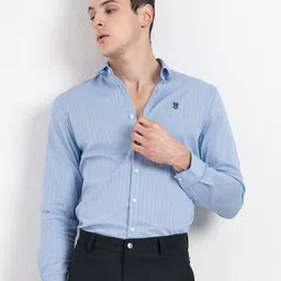 Red Tape Men Relaxed Opaque Striped Casual Shirt-image-50