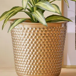 Home Centre Gardenia Amaze Textured Metal Planters-image-64
