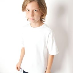 Jack & Jones Junior Boys Typography Printed T-shirt-image-87