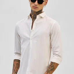 Snitch Men Smart Slim Fit Striped Casual Shirt-image-41