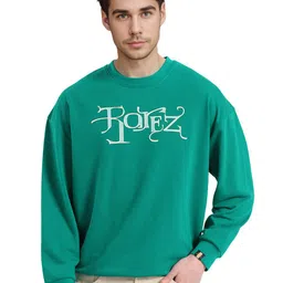 RARE RABBIT Men Printed Round Neck Sweatshirt-image-86