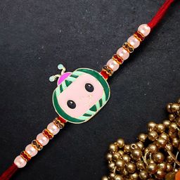 Vighnaharta Gold Plated Cocomelon Rakhi-image-93