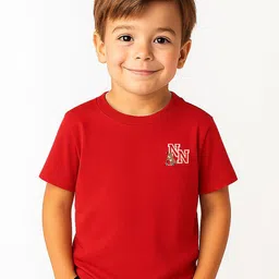 Nauti Nati Kids Short Sleeves Cotton T-shirt-image-48