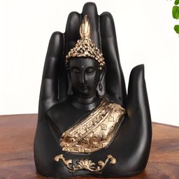 INTERNATIONAL GIFT Black Buddha Idol Showpiece-21