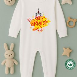 BLUSHES Infants Printed Pure Cotton Romper-picture-13