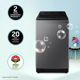 samsung 8 kg with Wi-Fi Enabled Fully Automatic Top Load Grey image 5