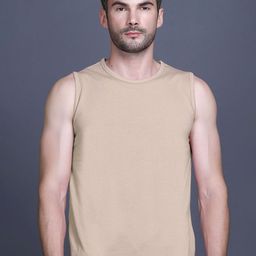 GODFREY Men Round Neck Sleeveless Gym Vest-image-57