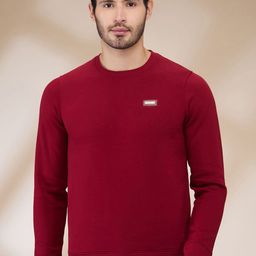 Parx Men Regular Fit Round Neck Long Sleeve Pullover Sweatshirt-picture-26
