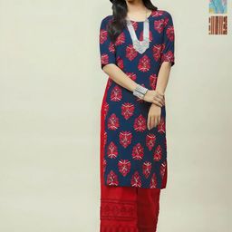 Anouk Rustic Women Pack of 3 Floral Printed Daily Straight Kurtas-image-55
