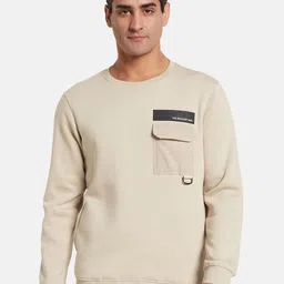 Octave Men Round Neck Pullover Sweatshirt-image-47