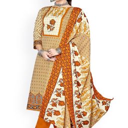 DRAVINAM Trends Ethnic Motifs Printed Unstitched Dress Material-image-80