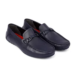 ROSSO BRUNELLO Men Leather Formal Loafers-picture-14