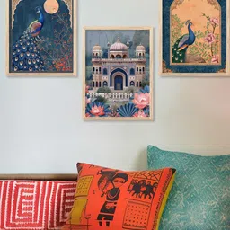 Traditional Wall Art With Frame Home Decor Wall Painting For Living Room Office Bedroom-image-48