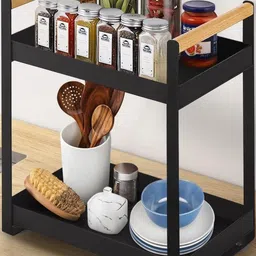 2-Tier Metal Standing Rack Vanity Organizer-25