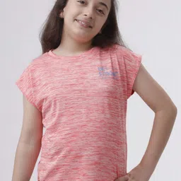 UNDER FOURTEEN ONLY Girls Extended Sleeves Pockets T-shirt-56