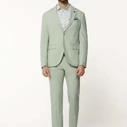 Blackberrys Textured Slim Fit Two Piece Formal Suits-image-41