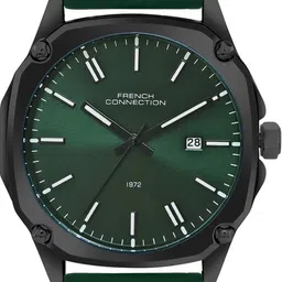 French Connection Men Dial & Textured Straps Analogue Watch FCH01GR image 4