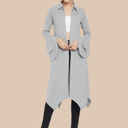 Hypernation Open Front Longline Shrug-17