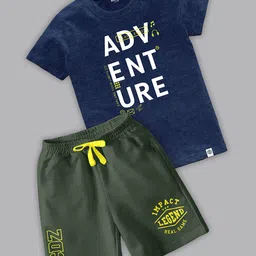 BAESD Boys Printed T-shirt with Shorts-image-76