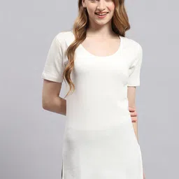 Monte Carlo Round Neck Cotton Thermal Tops-picture-27