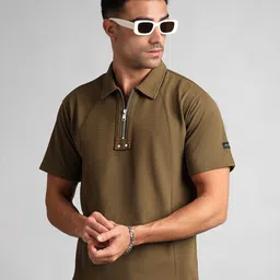 Beyoung Men Polo Collar Pockets T-shirt-image-6