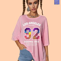 Dreambe Women 2 Printed Extended Sleeves T-shirt-picture-0