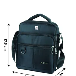 NFI essentials Unisex Solid Messenger Bag image 2