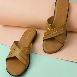 DressBerry Women Synthetic Open Toe Flats-38