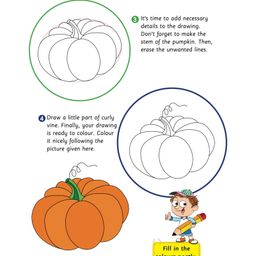 om books international How to Draw Vegetables Step by Step Drawing Book - English image 4