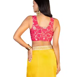 THE BEHRUZ THEORY Embroidered Sequinned Ready to Wear Lehenga & Blouse With Dupatta image 5