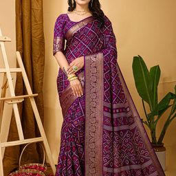 V3 FASHION STUDIO Ethnic Motifs Zari Art Silk Saree-picture-25
