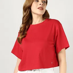 Sands of India Women Graphic Printed Crop top T-shirt-picture-51