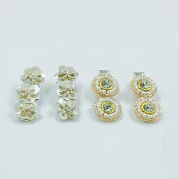 Choko Set of 4 Girls Embellished Alligator Hair Clip-30