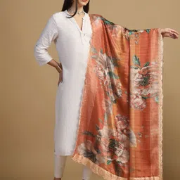 Kaizen TEXO FAB Embroidered Dupatta-10