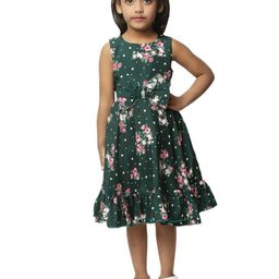 Wish little Crepe Fit & Flare Mini Dress-image-94