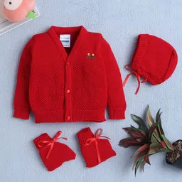 BUMZEE Boys V-Neck Front-Open Sweater-10